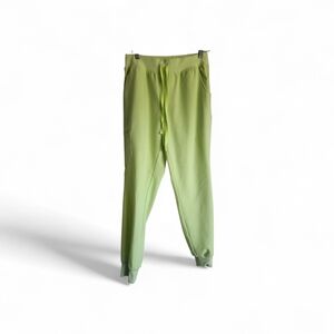 Figs Light Lime Drawstring Joggers